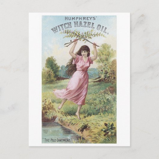 Humphrey's Witch Hazel OIl Briefkaart (Voorkant)