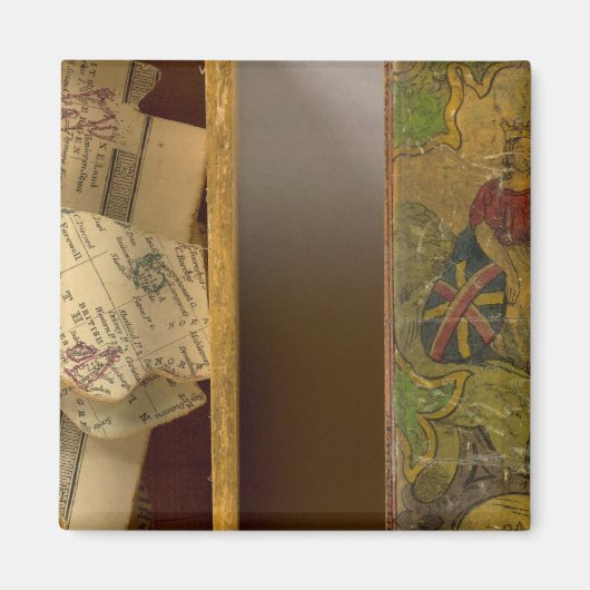 Humphries ontleed wereldkaart magneet (Voorkant)