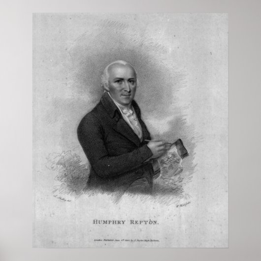 Humphry Repton Poster (Voorkant)