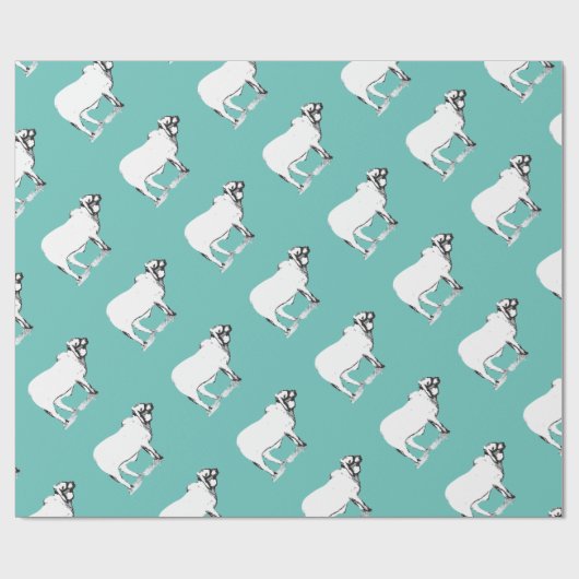 Humpie Brahman Gift Wrap Cadeaupapier (Vlak)