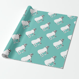Humpie Brahman Gift Wrap Cadeaupapier