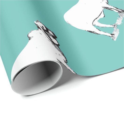 Humpie Brahman Gift Wrap Cadeaupapier (Rol Hoek)