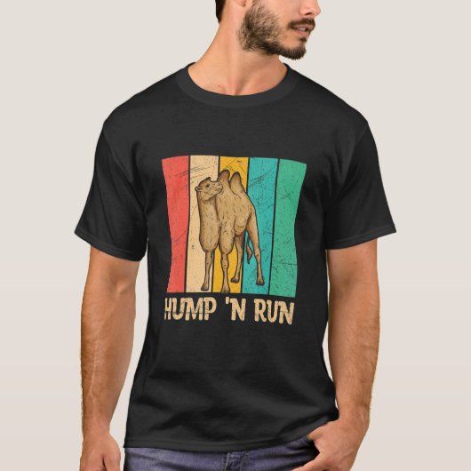 Hump'n run quote voor een Bactriaanse ventilator T-shirt (Voorkant)