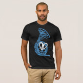 Humppa Love Blue2 Donkere AA T-shirt (Voorkant volledig)