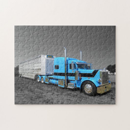 Hump's Peterbilt 379 Puzzle Legpuzzel (Horizontaal)
