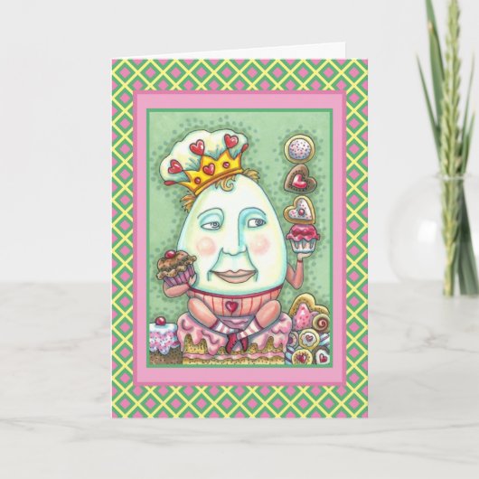 HUMPTEKST VAN HOORZITTEN EN VERWARMINGEN, VALENTIJ FEESTDAGEN KAART (Voorkant)