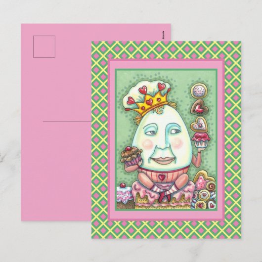 HUMPTEKST VAN HOORZITTEN EN VERWARMINGEN, VALENTIJ FEESTDAGENKAART (Voorkant / Achterkant)