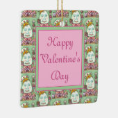 HUMPTEKST VAN HOORZITTEN EN VERWARMINGEN, VALENTIJ KERAMISCH ORNAMENT (Rechts)