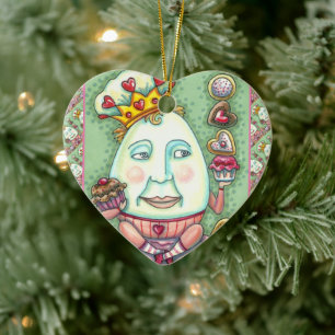 HUMPTEKST VAN HOORZITTEN EN VERWARMINGEN, VALENTIJ KERAMISCH ORNAMENT