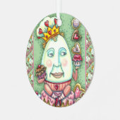 HUMPTEKST VAN HOORZITTEN EN VERWARMINGEN, VALENTIJ METALEN ORNAMENT (Voorkant links)