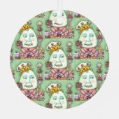 HUMPTEKST VAN HOORZITTEN EN VERWARMINGEN, VALENTIJ METALEN ORNAMENT (Achterkant)