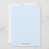 Humpty Dumpty Baby shower Kaart (Achterkant)