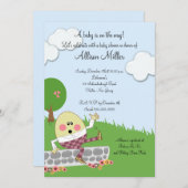 Humpty Dumpty Baby shower Kaart (Voorkant / Achterkant)