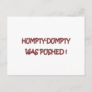 Humpty-Dumpty Briefkaart