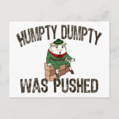 Humpty Dumpty Briefkaart (Voorkant)