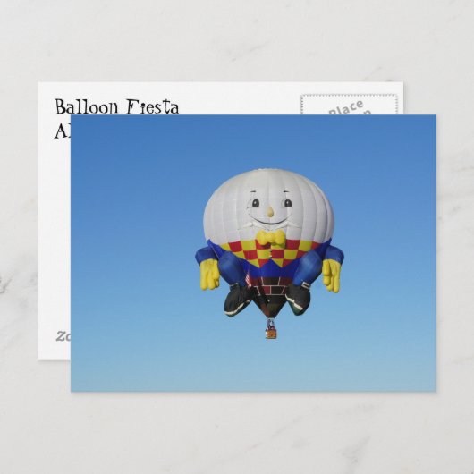 Humpty Dumpty Briefkaart (Voorkant / Achterkant)