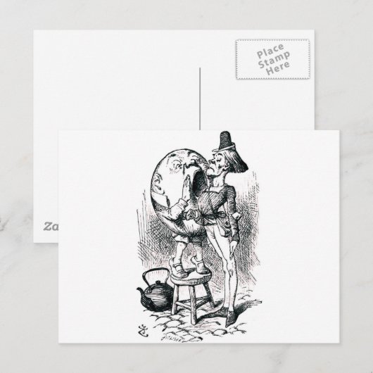 Humpty Dumpty Briefkaart (Voorkant / Achterkant)