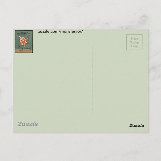 Humpty Dumpty Briefkaart (Achterkant)