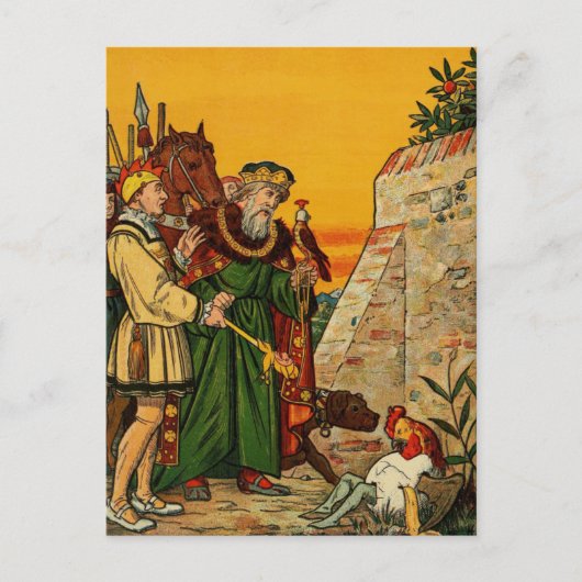 Humpty Dumpty Briefkaart (Voorkant)