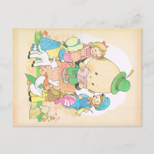 Humpty Dumpty Briefkaart (Voorkant)