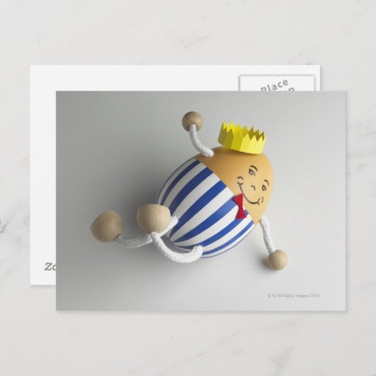 Humpty dumpty briefkaart (Voorkant / Achterkant)