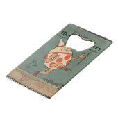 Humpty Dumpty Creditkaart Flessenopener (Voorkant Gekanteld)