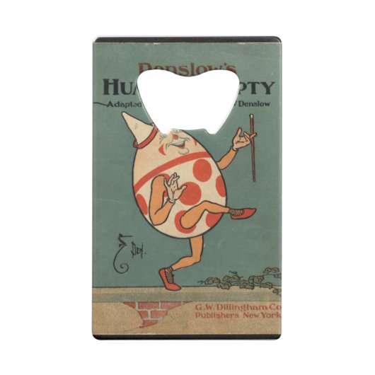 Humpty Dumpty Creditkaart Flessenopener (Achterkant)