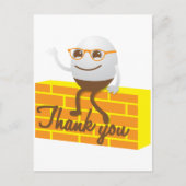 Humpty Dumpty dank u Briefkaart (Voorkant)