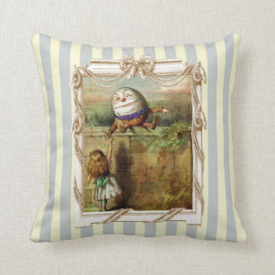 Humpty Dumpty en Alice Kussen