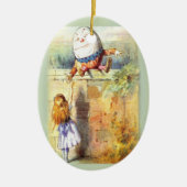 Humpty Dumpty First Kerstmis Keramisch Ornament (Voorkant)