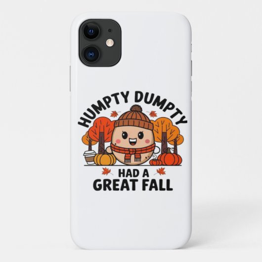 Humpty Dumpty, Grappige Thanksgiving Case-Mate iPhone Case (Achterkant)