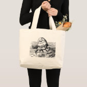 Humpty Dumpty Grote Tote Bag (Voorkant (product))