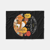 Humpty Dumpty Had A Great Fall Autumn Leaves Thank Fleece Deken (Voorkant (Horizontaal))