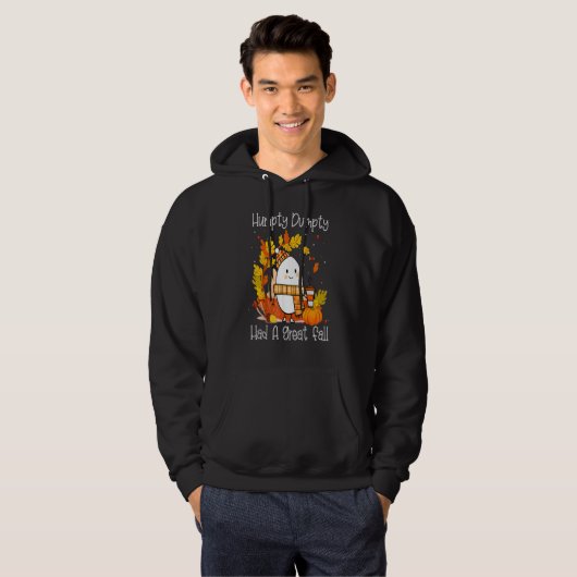 Humpty Dumpty Had A Great Fall Happy Fall Y'all Th Hoodie (Voorkant volledig)