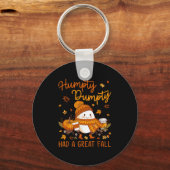 Humpty Dumpty Had A Great Fall Thanksgiving Autumn Sleutelhanger (Voorkant)