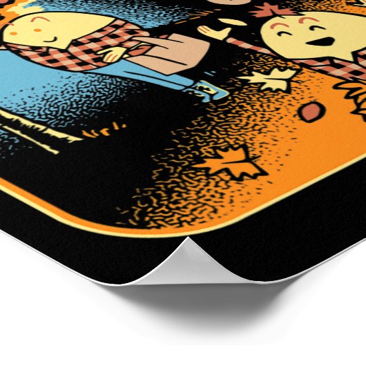 Humpty Dumpty had een geweldige Herfst, grappige M Poster (Hoek)