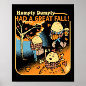 Humpty Dumpty had een geweldige Herfst, grappige M Poster (Voorkant)