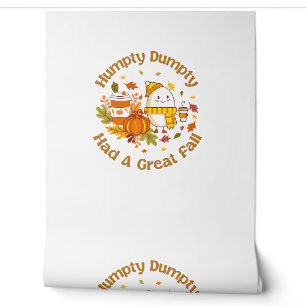 Humpty Dumpty had een geweldige Herfst Happy Herfs Behang