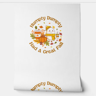 Humpty Dumpty had een geweldige Herfst Happy Herfs Behang