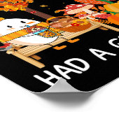 Humpty Dumpty had een geweldige Herfst Happy Herfs Poster (Hoek)