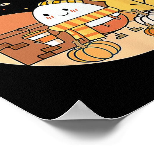 Humpty Dumpty had een geweldige Herfst Happy Herfs Poster (Hoek)