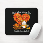 Humpty Dumpty had een geweldige Herfst herfstblade Muismat (Met muis)