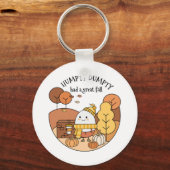 Humpty Dumpty had een grote Herfst Sleutelhanger (Voorkant)