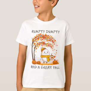 Humpty Dumpty had een grote Thanksgiving in de Her T-shirt