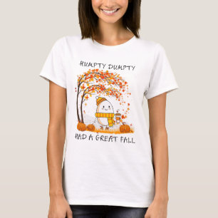Humpty Dumpty had een grote Thanksgiving in de Her T-shirt