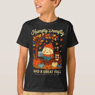 Humpty Dumpty Had Een Grote Val Aac Bewustzijn Toe T-shirt