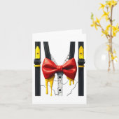 Humpty Dumpty Halloween kostuum gekraakt ei Kaart (Gele Bloem)