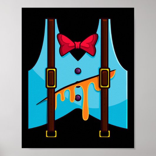 Humpty Dumpty Halloween Kostuum Poster (Voorkant)