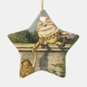 Humpty Dumpty Holiday Ornimaat Keramisch Ornament