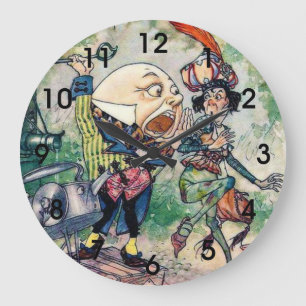 Humpty Dumpty in Wonderland Grote Klok